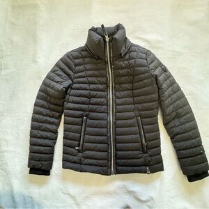 RUDSAK Black Puffer Jacket for Kids